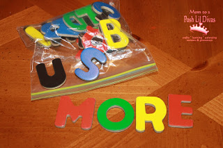 spelling magnetic letters